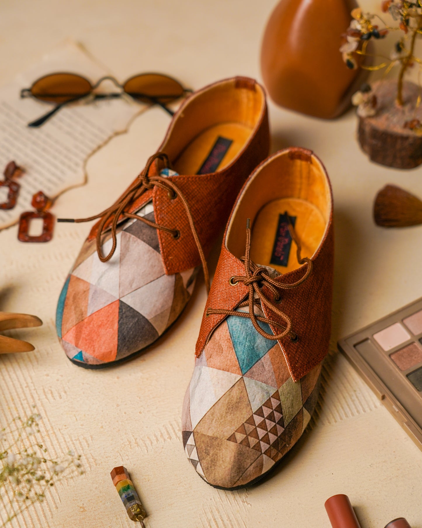 Fiery Rouge Flair Oxfords