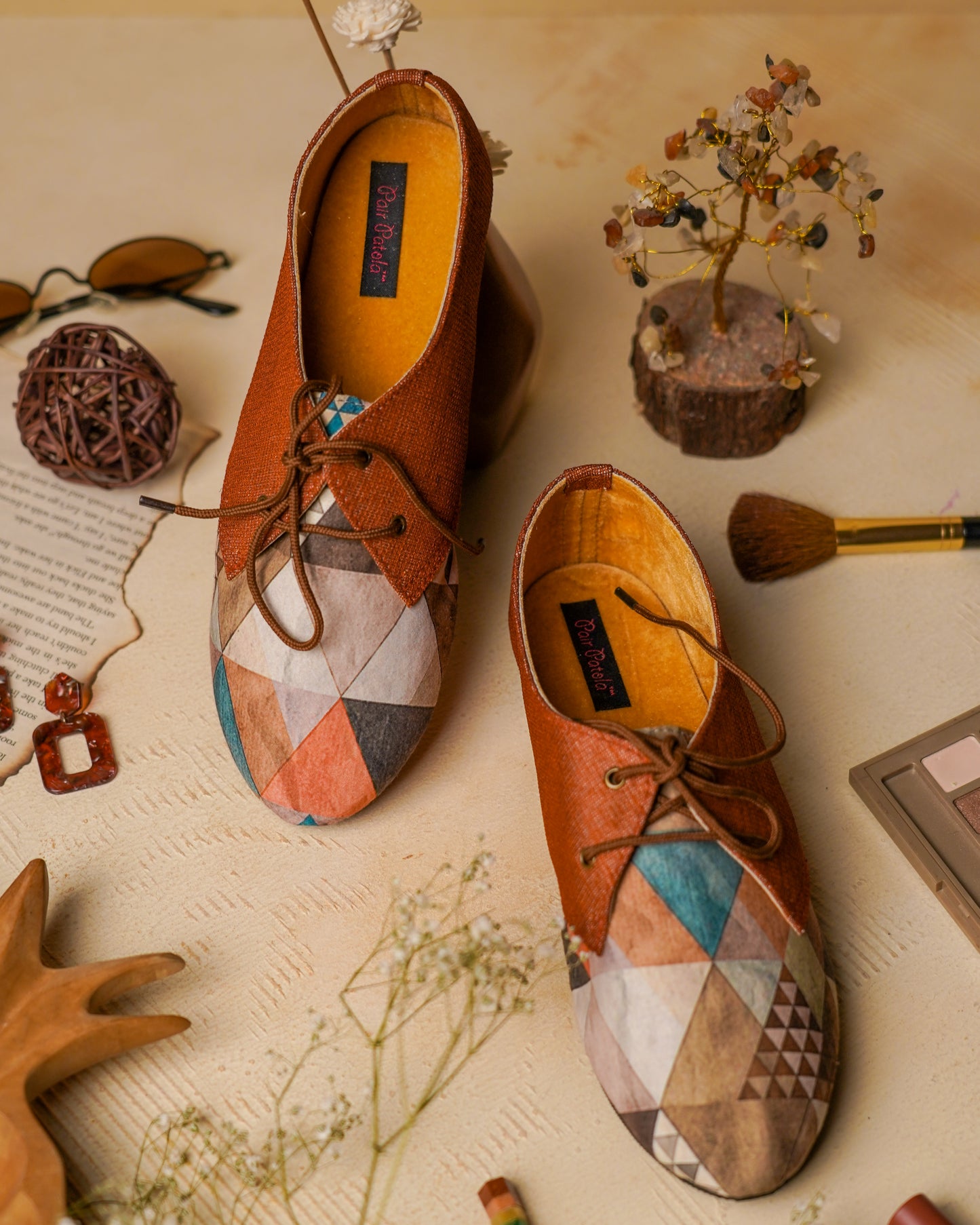 Fiery Rouge Flair Oxfords
