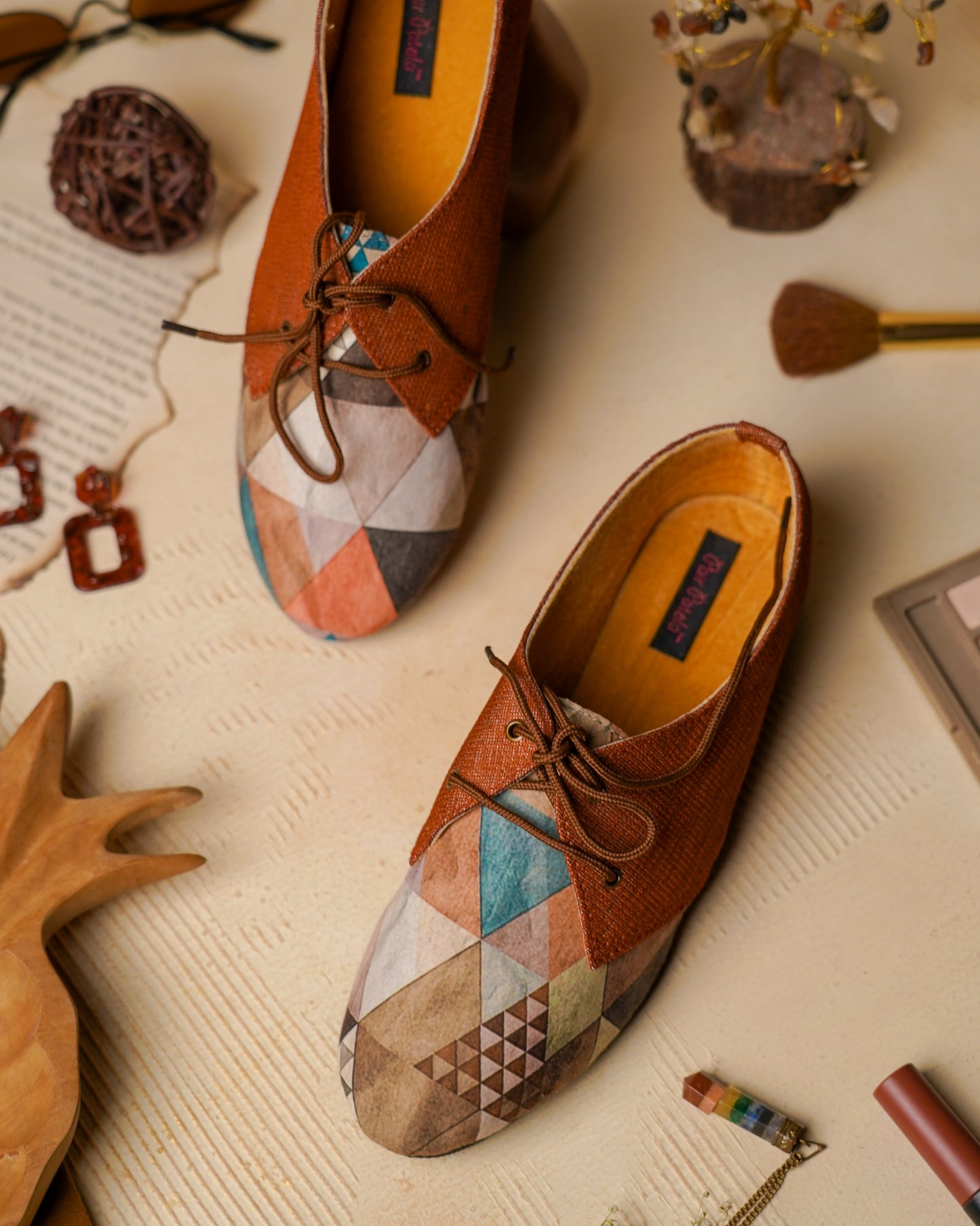 Fiery Rouge Flair Oxfords
