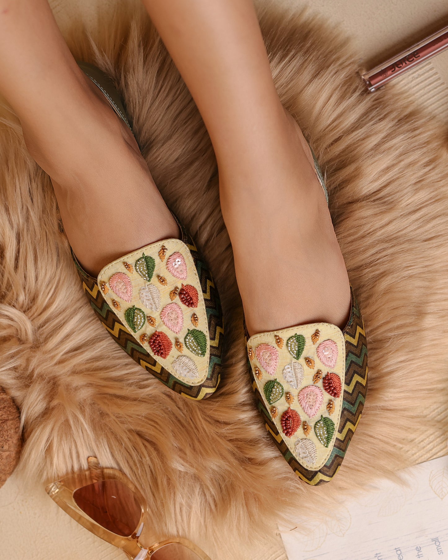 Leafy Cascade Mules