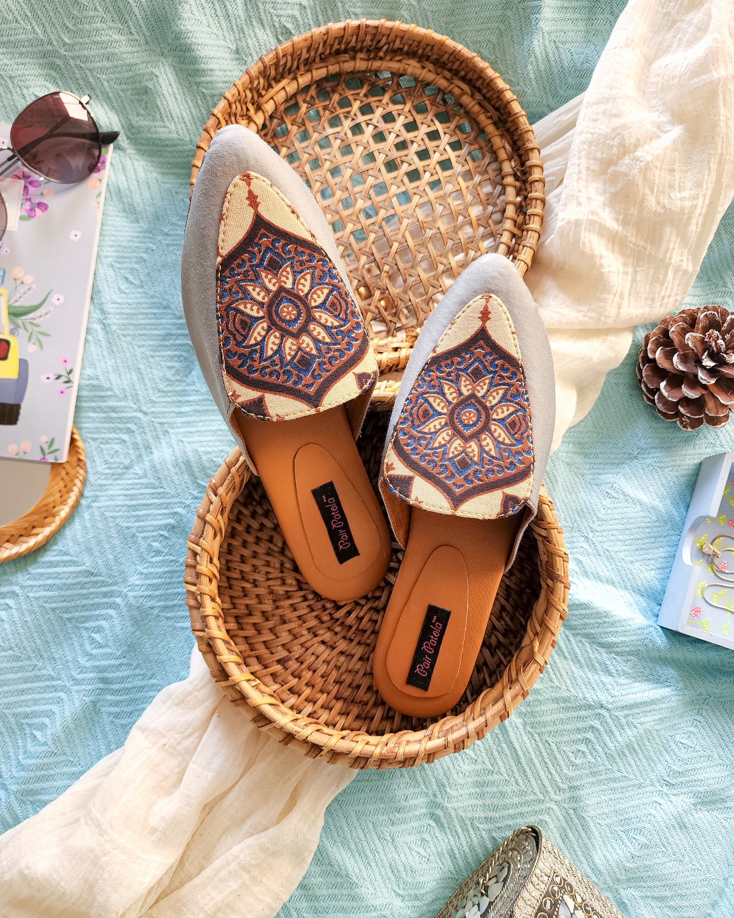 Daisy Daydream Slip Ons