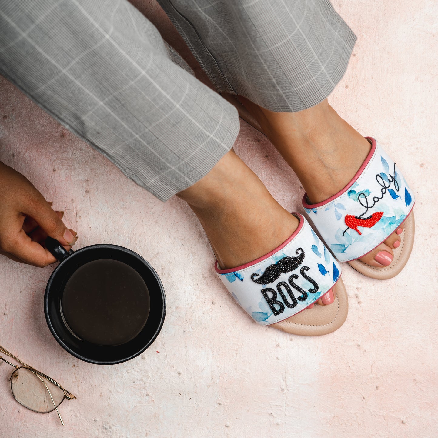 Niche Boss Lady slippers