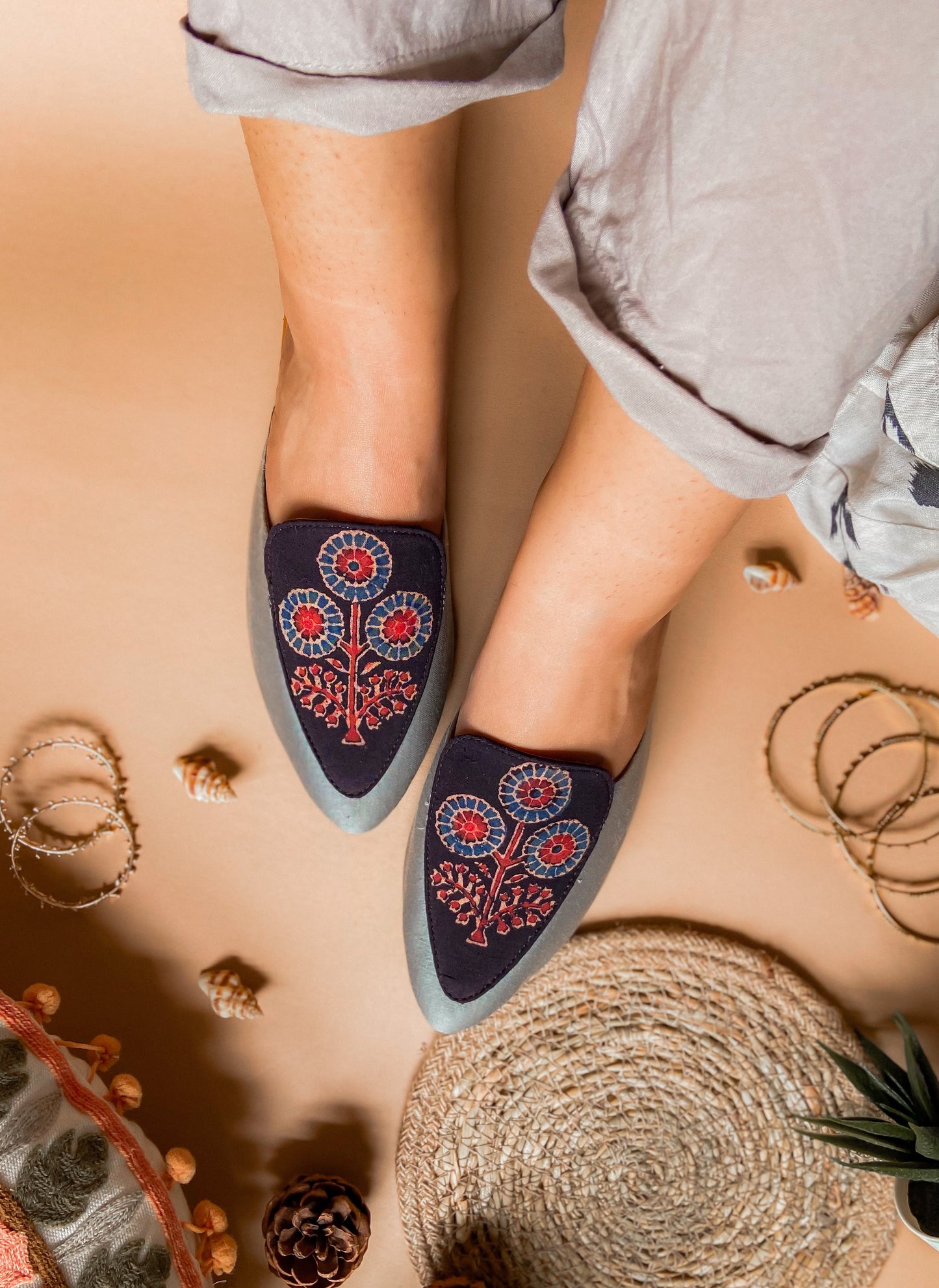 Wildflower Woods Slip Ons