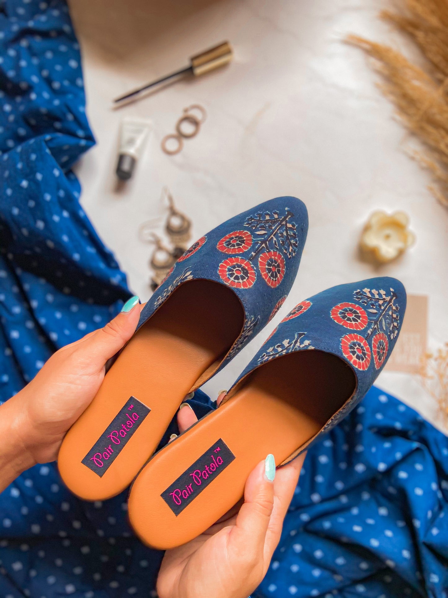 Blueberry Maple Slip Ons