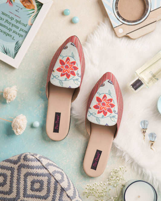 Dahlia Dreams Mules