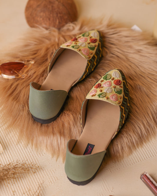 Leafy Cascade Mules